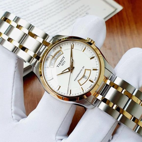 Tissot Luxury Day Date 39mm Watch! NIB! - Picture 2 of 6